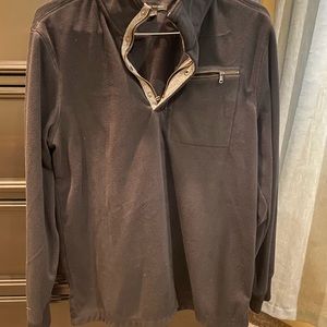 Banana republic half zip fleece size large